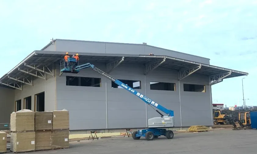 Completed project – Truck service centre