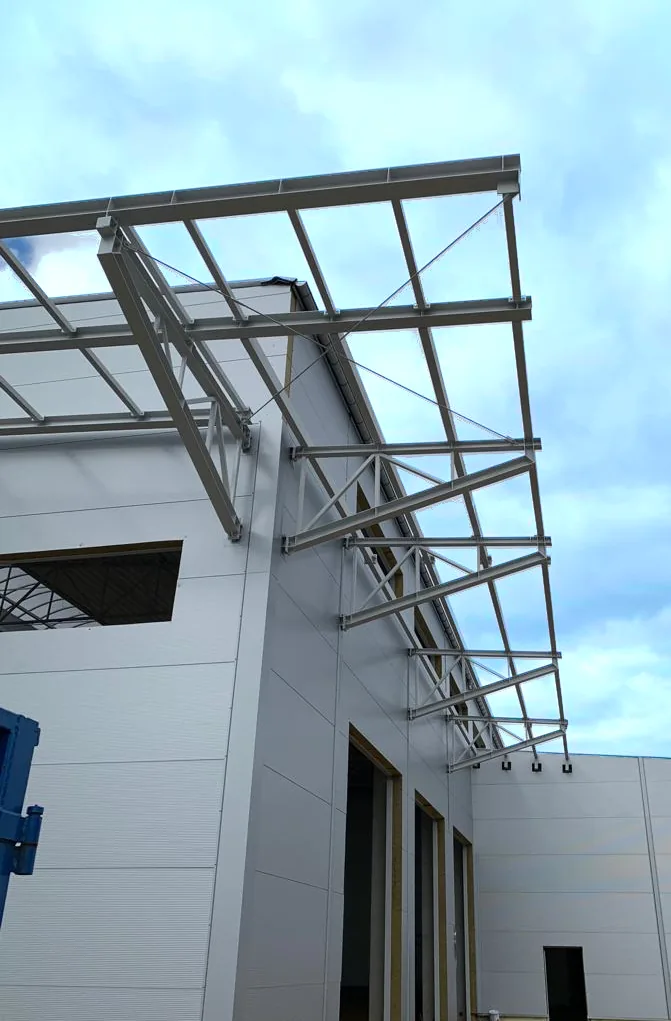Canopies – Shelters – Mezzanines – Polish company – Mateo – db